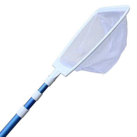 Aqua EZ 10-ft Aluminum Nylon 3-Piece Telescopic Pool Deep-Net Skimmer at Lowes.com