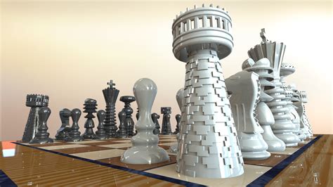 Interior Accessories Ideas Using Unique Chess Sets Design: Gallery Of Cool Chess Sets Concept ...