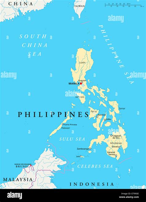 Capital Of Philippines Map