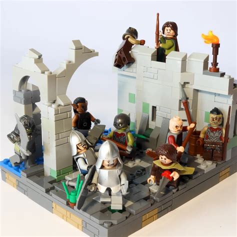 LEGO IDEAS - Exploring the world of Middle-Earth - Scene: Battle of ...