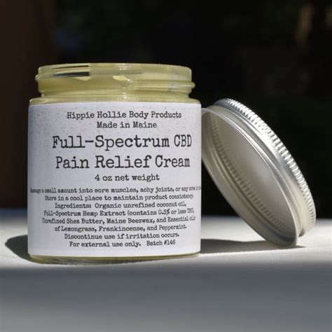 Full Spectrum CBD Pain Relief Cream