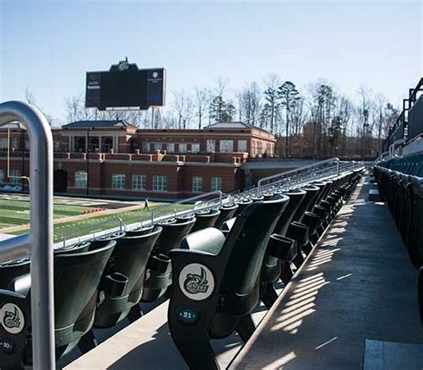 UNCC Jerry Richardson Stadium with Irwin Seating models 130.45.35.35 ...