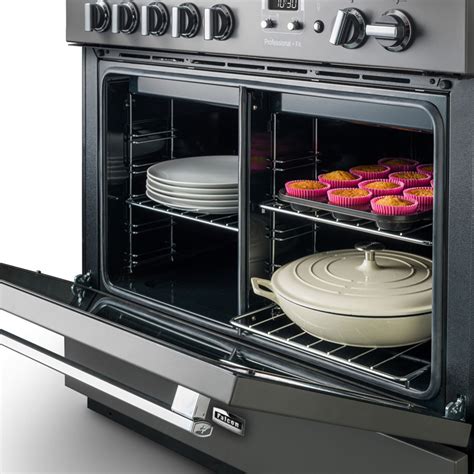 Falcon Professional+ FX 90CM Dual Fuel Range Cooker Slate/Chrome PROP90FXDFSLCH. - Buy Online ...