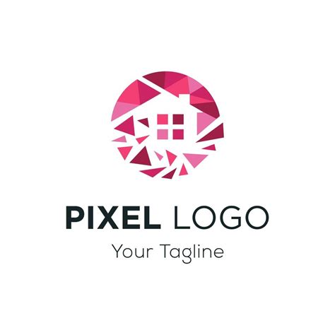 Pixel Logo Design Vector Template 20448629 Vector Art at Vecteezy