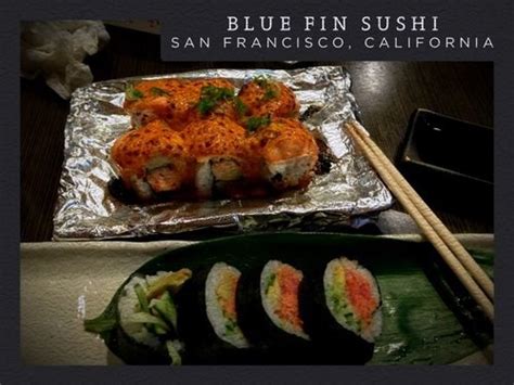 Join the Happy Hour at Blue Fin Sushi in San Francisco, CA 94121