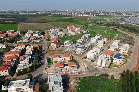 Aerial View of Kfar Chabad