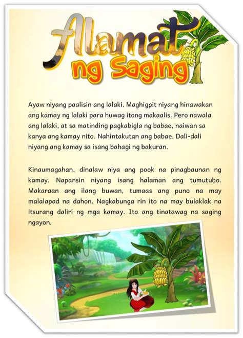 Alamat ng Saging - NISSI Academy International Library