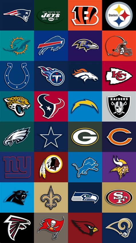 60+ NFL Team Logo Wallpapers - Download at WallpaperBro | Nfl football ...