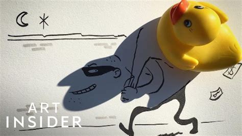 Artist Makes Art With Shadow Drawings | Art Insider - YouTube