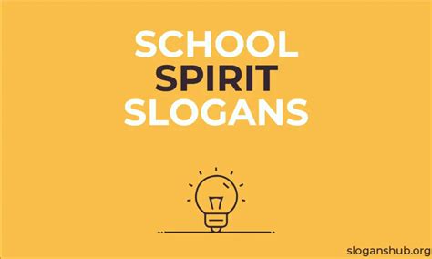 350 Catchy School Spirit Slogans & School Spirit Poster Ideas