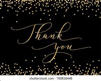 Thank You Words Hand Written Custom Stock Vector (Royalty Free) 700818448 | Shutterstock