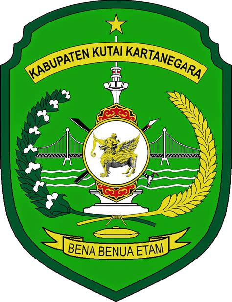 Logo Kabupaten / Kota: Logo Kabupaten Kutai Kartanegara, Kalimantan Timur