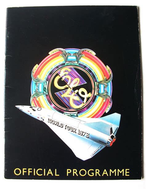 ELO - 1978 Out OF The Blue Original Tour Programme. | Electric lighter, Orchestra, Electricity