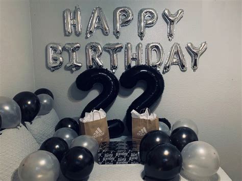 Happy Birthday decorations men decorations birthday for guys 22nd | Birthday gifts for boyfriend ...