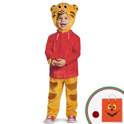 Daniel Tiger Deluxe Toddler Costume Kit with Free Gift - Walmart.com ...