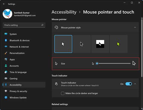 How to Increase Size of Mouse Cursor or Pointer in Windows 11? | Gear ...