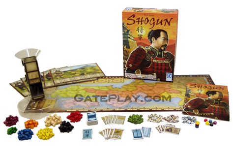 Shogun Board Game - Rio Grande Games - Queen Games - Dirk Henn - GatePlay Games