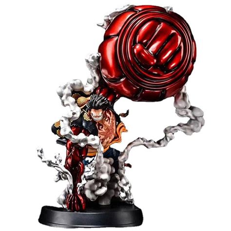 Buy Anime One Piece Luffy Gear 4 Kong Figurine Wano Kuni Anime Monkey D ...