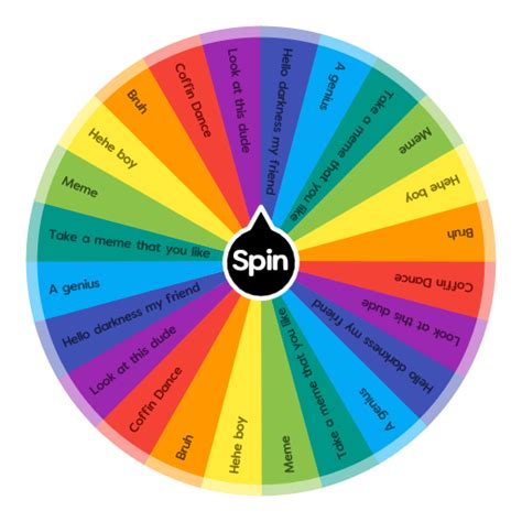 Random meme picker | Spin The Wheel App