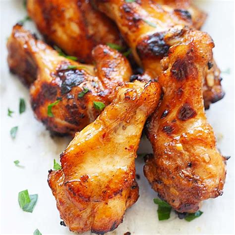 BBQ Chicken Wings - BBQ Wings - Rasa Malaysia