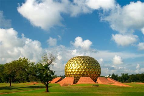 Matrimandir - Golden Temple In Auroville Stock Photography - Image: 30093782