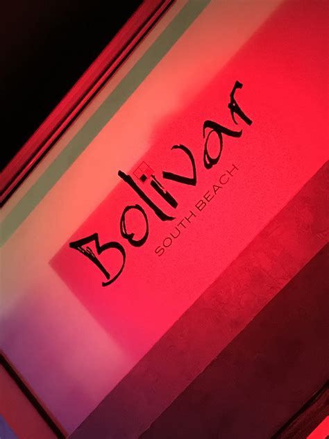 Bolivar Restaurant – Miami Beach Visitor Center