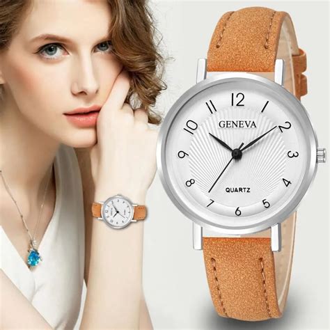 Fashion Leather Military Casual Analog Quartz Wrist Watch Business ...