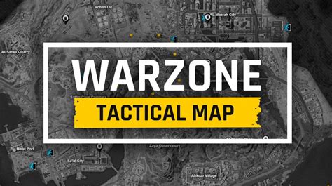 Warzone dmz interactive map