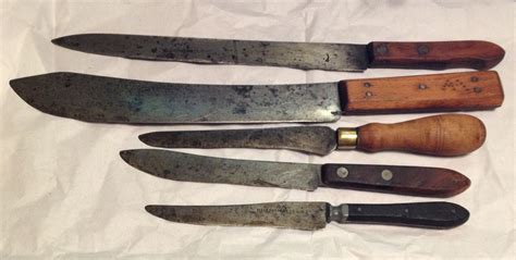 antique cooking knives Antique Kitchen, Vintage Kitchen, Kitchen ...