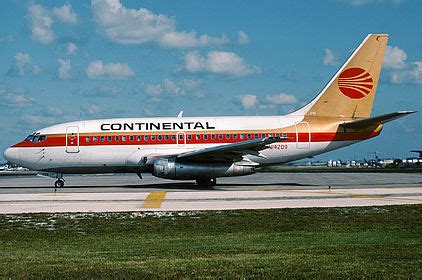 Continental Airlines Boeing 737-100 | Planespotters.net