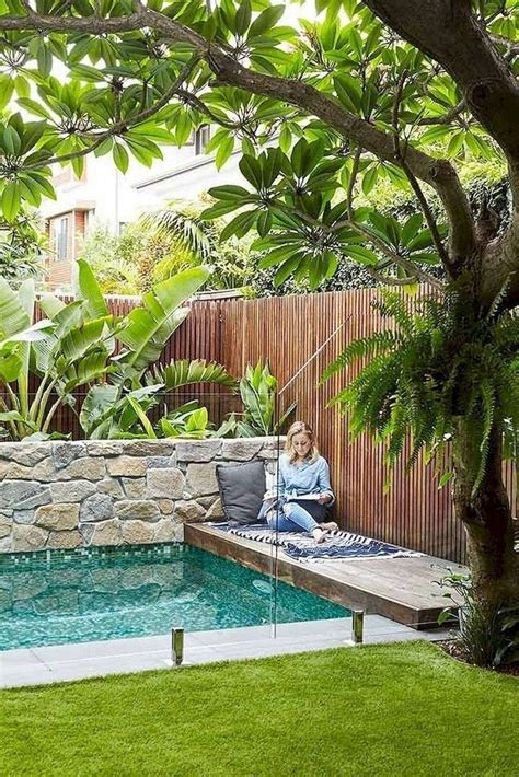 78 Cozy Swimming Pool Garden Design Ideas On a Budget, #budget #Cozy # ...