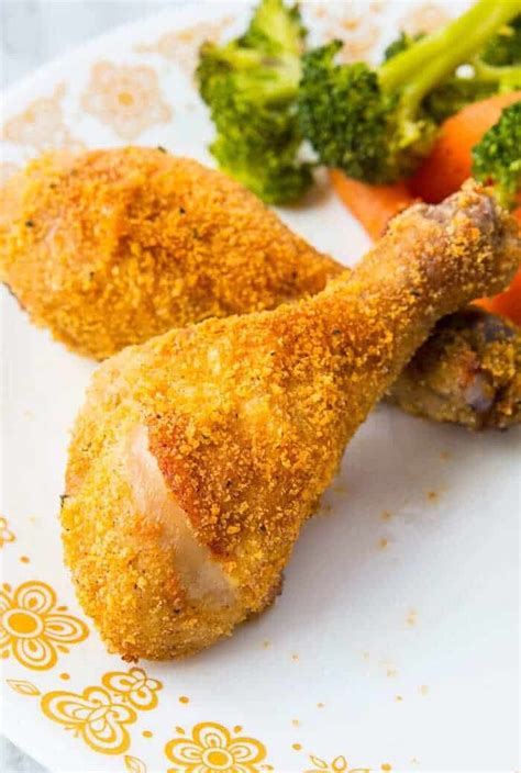 The Best Crispy Oven Baked Chicken Legs - The Kitchen Magpie