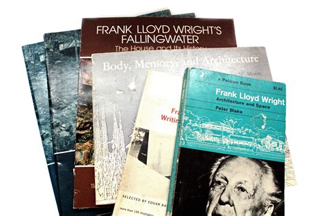 Vintage Frank Lloyd Wright / Architecture Paperback Books 6 - Etsy