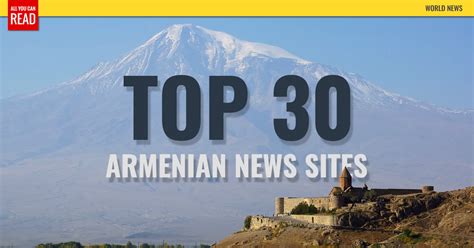 Armenian Newspapers & News Media - Yerevan News Armenia - Source ...