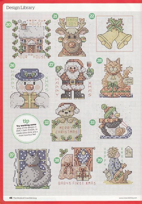 1000+ images about cross stitch Christmas on Pinterest