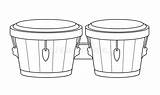 Bongo Outline Stock Illustrations – 501  sketch template