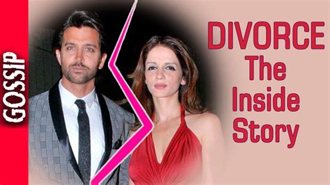 Hrithik Roshan Divorce - Real Reason - Bollywood Latest News - YouTube