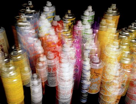 Assorted Aerosol Spray Cans Photograph by Sinclair Stammers/science Photo Library - Fine Art America