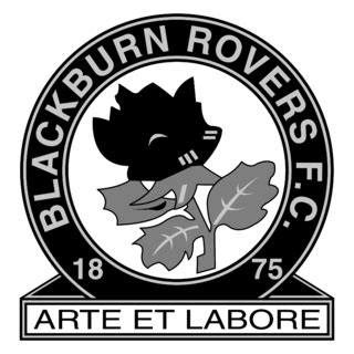 Blackburn Rovers FC Logo Black and White – Brands Logos