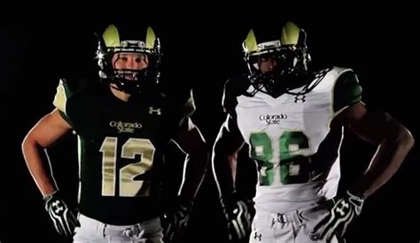 Colorado State Reveals Their New Football Uniforms [VIDEO]