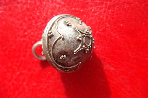 ANTIQUE ORIGINAL HANDMADE Sterling Silver HARMONY BEL… - Gem