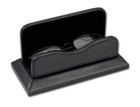 Classic Black Leather Eye Glass Holder - Walmart.com