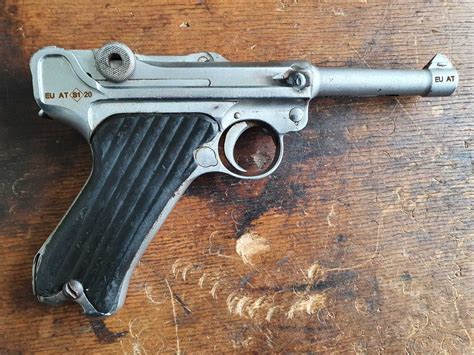 Luger P08, (WWI+WWII) deactivated pistol Wehrmacht Original