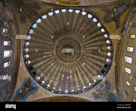 Dome of Hagia Sophia Interior ISTANBUL Stock Photo - Alamy