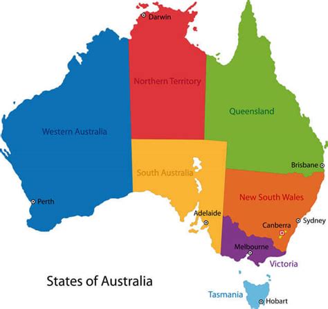 Map Australia