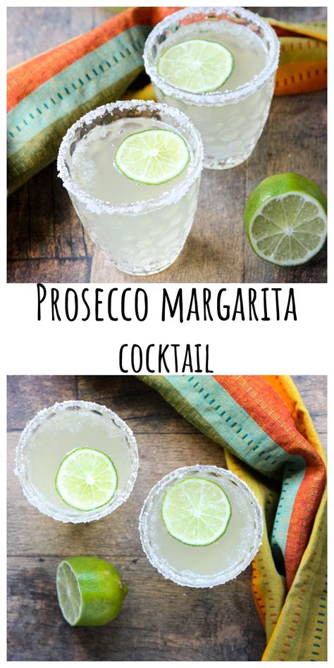 Prosecco Margarita Cocktail | Mexican cocktails, Mexican drinks ...