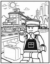 Lego Coloring Book Pages sketch template