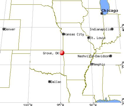 Grove, Oklahoma (OK 74344) profile: population, maps, real estate ...