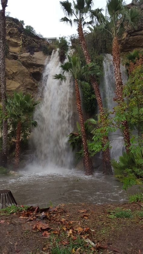 Morning Rain Brings Waterfall to Dana Point Harbor | Dana Point Times