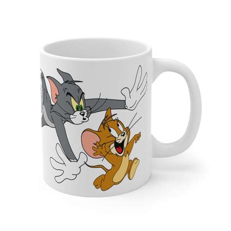 Personalized Tom and Jerry Coffee Mug Cartoon Coffee Cup | Etsy